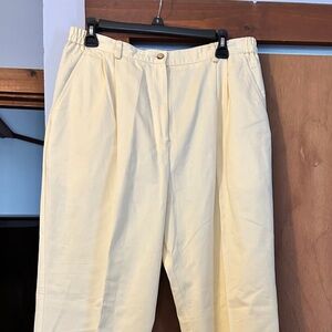 David Brooks Yellow Pants